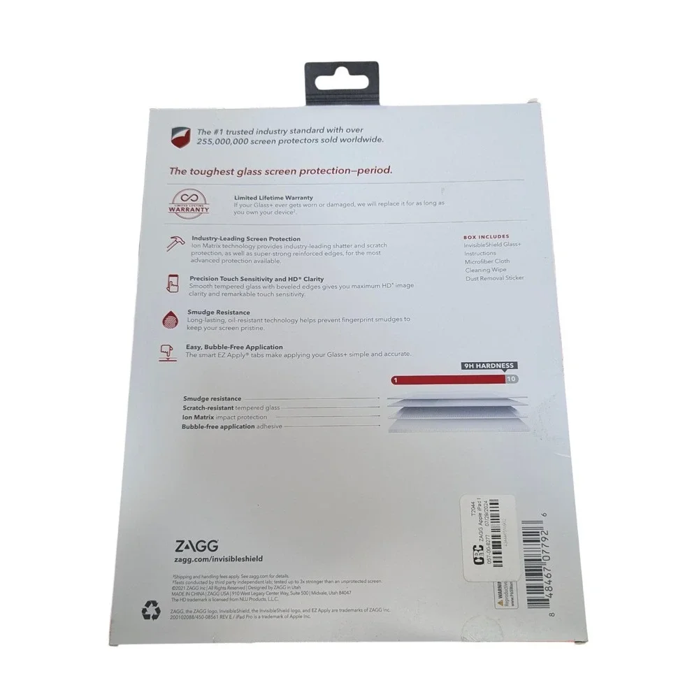 ZAGG important notes